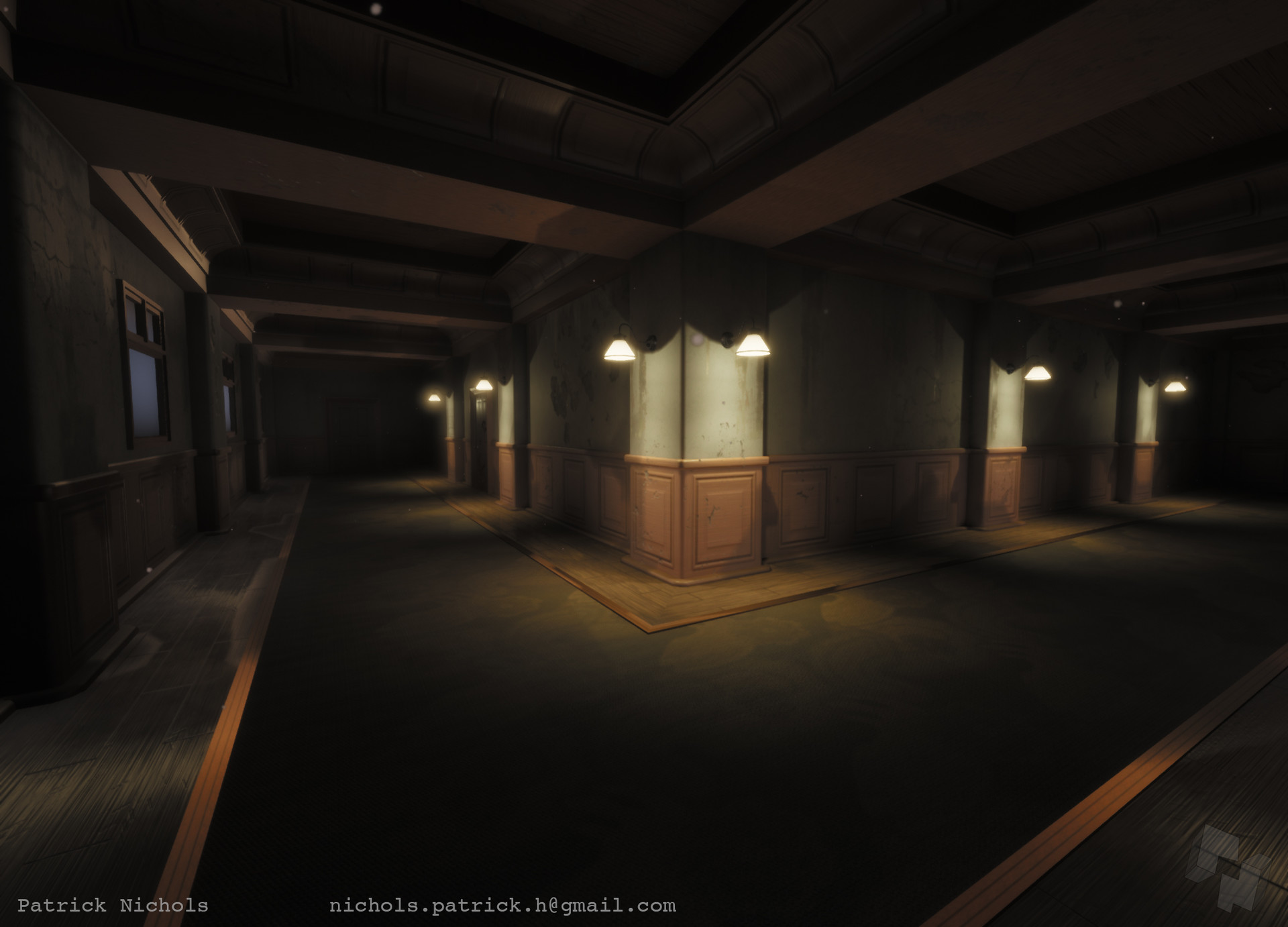 Cannibal’s Mansion Hallway